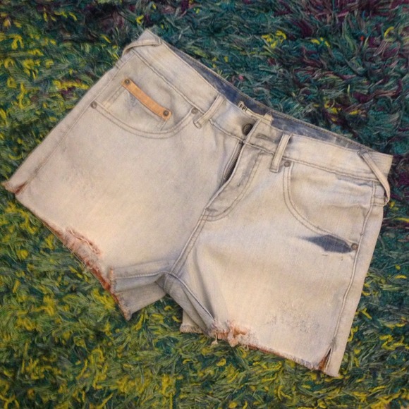 Free People Denim Cutoff Shorts