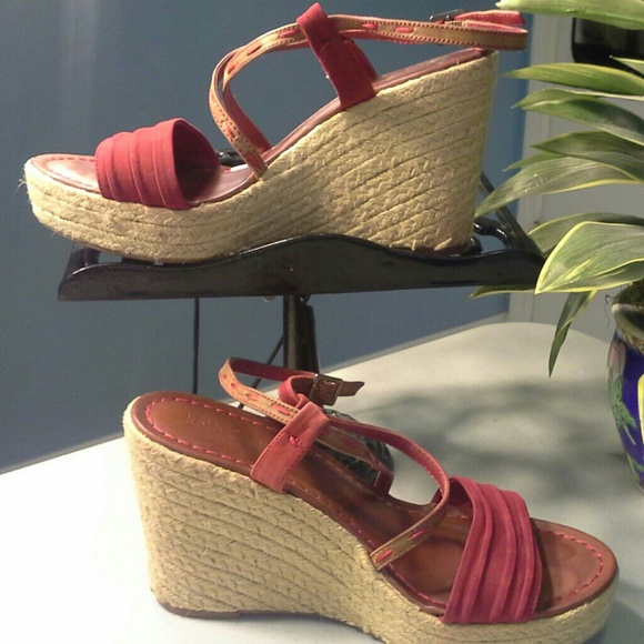 Red espradille wedges - Kelly&Katie - Picture 2 of 4