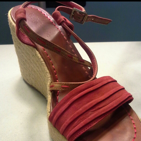 Red espradille wedges - Kelly&Katie - Picture 3 of 4