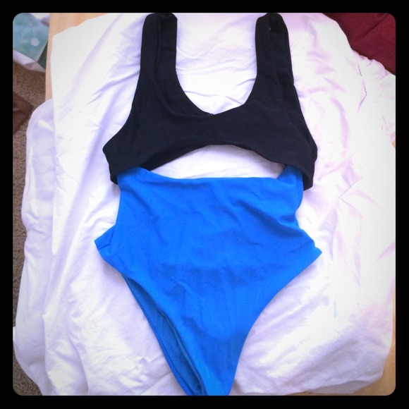 One piece bathing suit