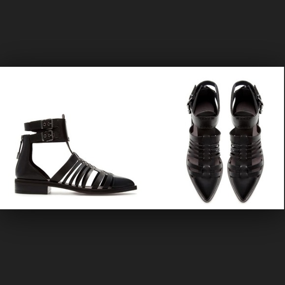 Sold: Zara strappy gladiator sandals