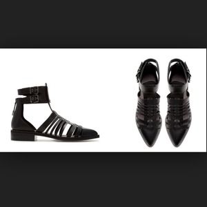 Sold: Zara strappy gladiator sandals