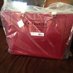 Coach Large Saffiano Leather