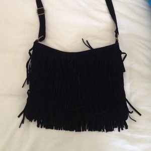Brandy melville fringe purse