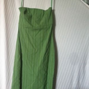 Express stretch tube dress with zipper back