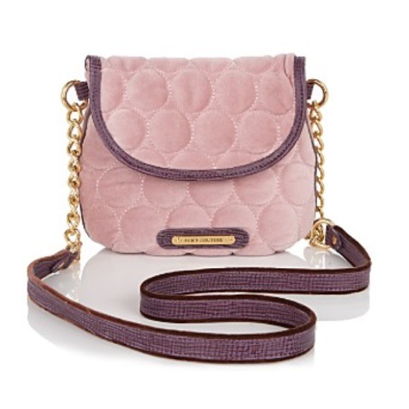 Juicy Couture Handbags - Juicy Couture Quilted Velour Crossbody 🌸