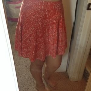 Aztec pattern skirt