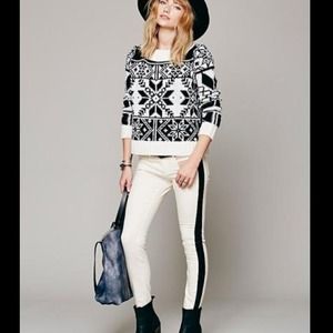 Free people snowflake sweater