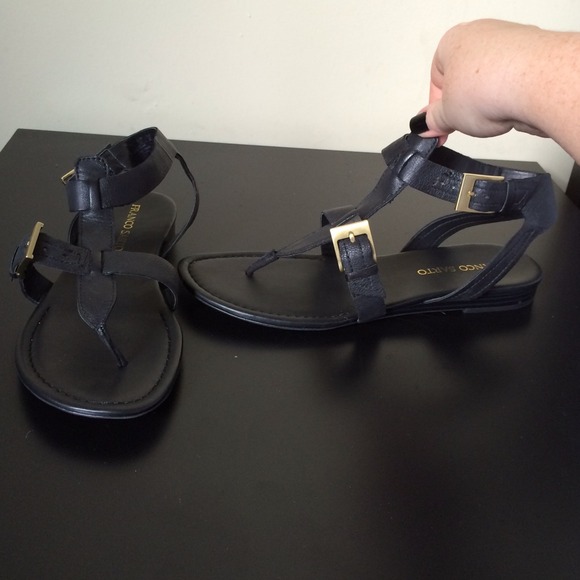 Black Gladiator Sandal