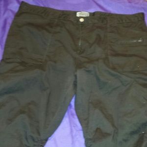 Brown capri pants