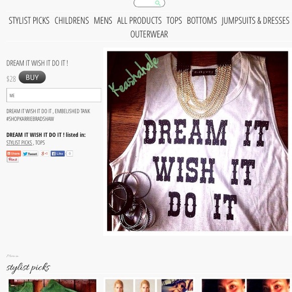 dream it wish it do it tank