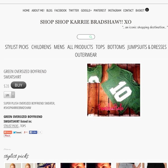 Perfect 10 Cropped oversized boyfriend sweat tee