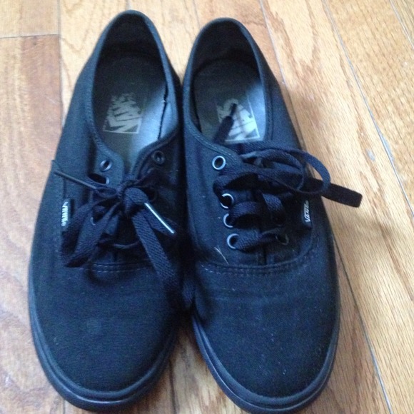 All black vans