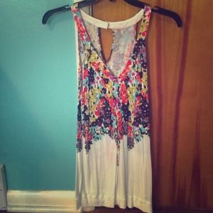American Eagle floral tank
