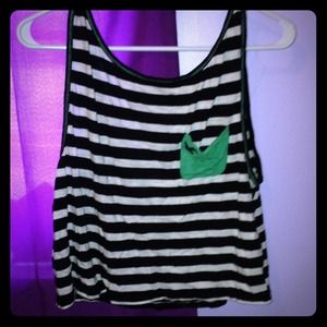 Hollister cropped tank top