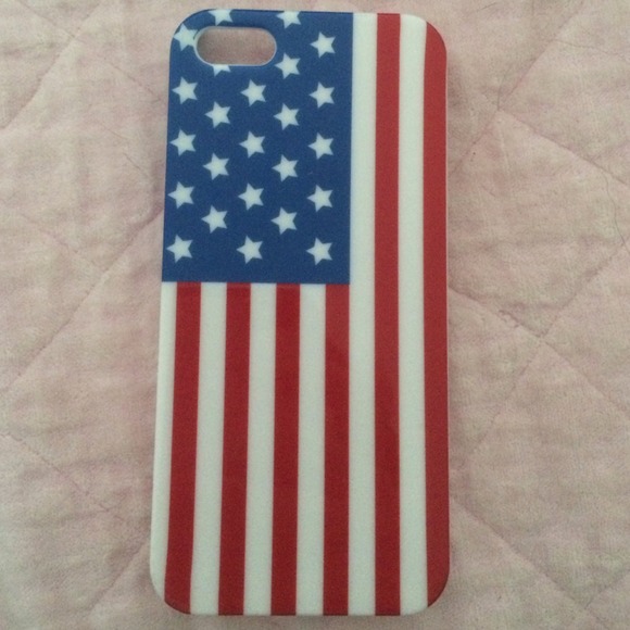 🌷free w $15+!American Flag iPhone 5/5s case 🇺🇸