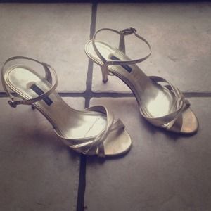 Champagne Caparros Heels