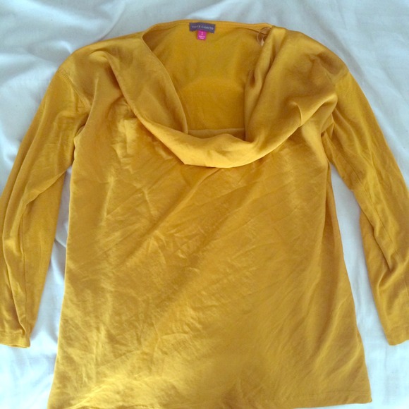 Yellow Vince Camuto blouse