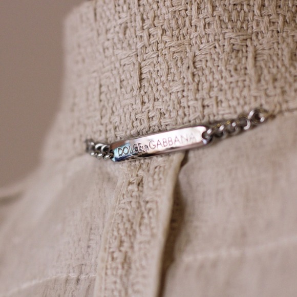 Dolce & Gabbana Silk Military Jacket - Picture 4 of 4