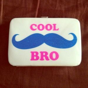 One cool mustache bro wallet