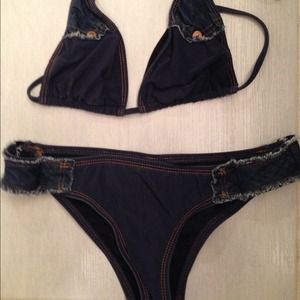 True Religion Denim Bikini
