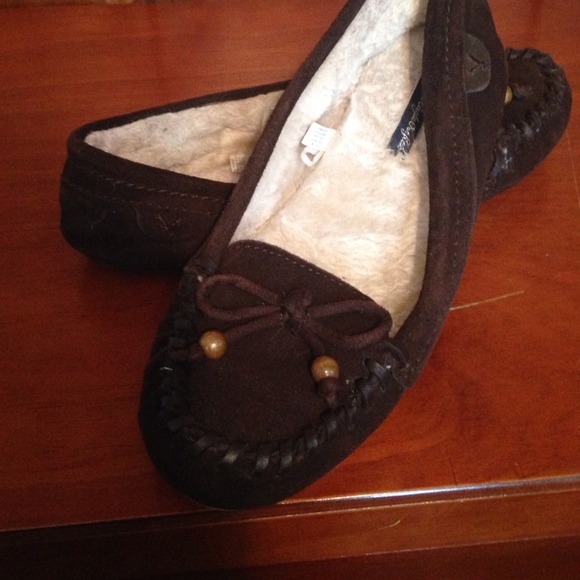 American Eagle moccasins, never worn!