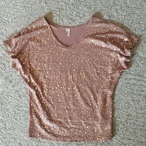 Sequined top
