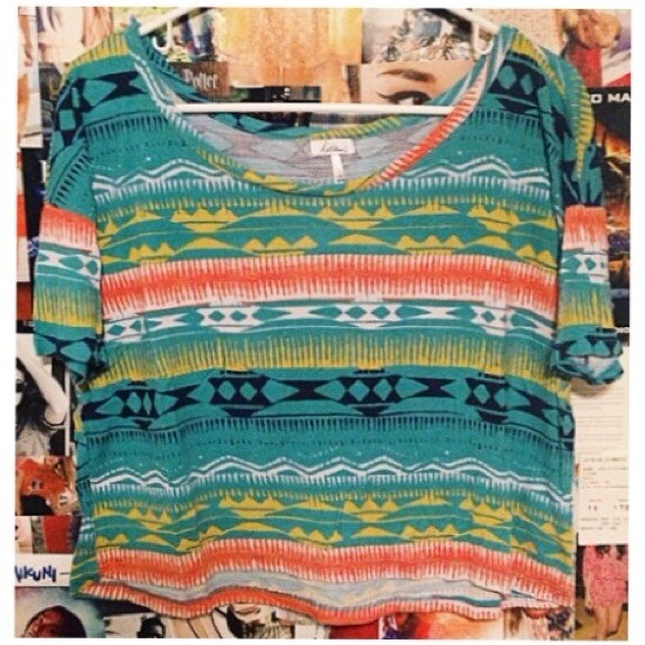 Kirra Printed Crop Top