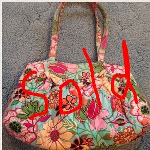 Vera Bradley pink paisley purse or shoulder bag