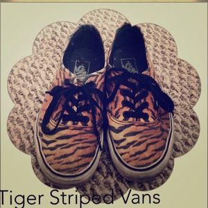 Tiger striped Vans