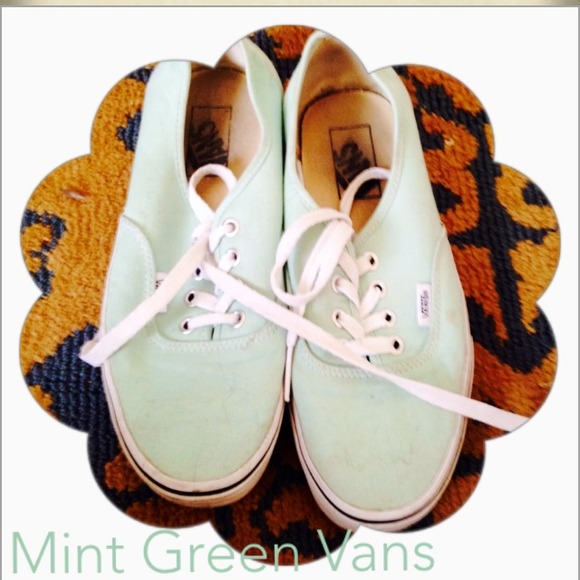 Mint Green Vans