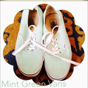 Mint Green Vans