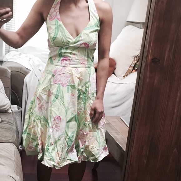 Lilly Pulitzer Halter Dress Sz0 - Picture 4 of 9