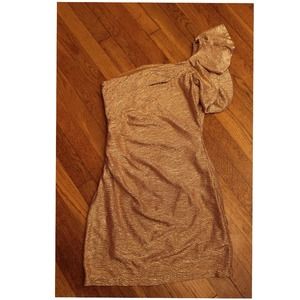 Gold Party Dress