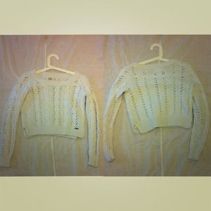 Hollister Cropped Sweater