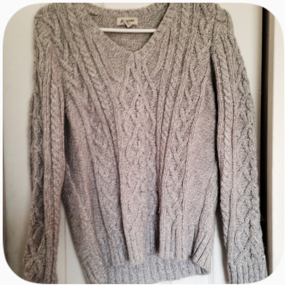 Oversized grey sweater