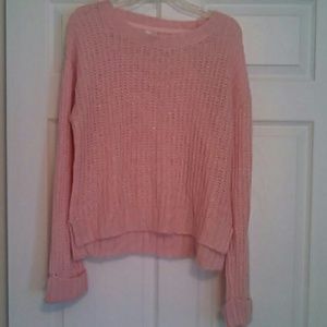 Pink sweater