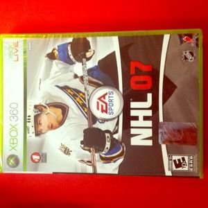 NHL 07 XBOX 360, still in wrapping, brand new