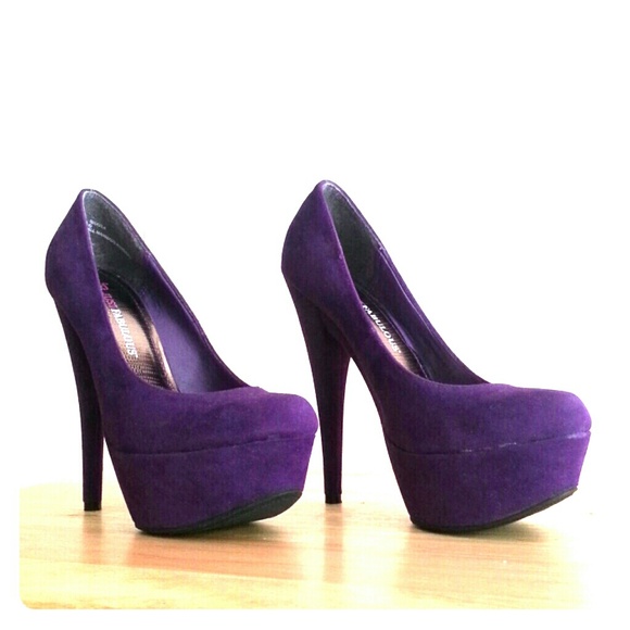 Justfab purple pump
