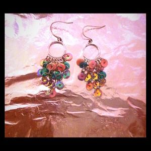 Colorful Sequin Earings