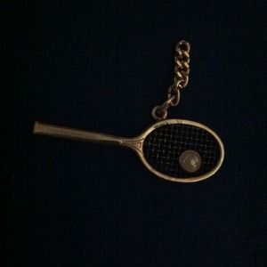 Tennis charm (vintage!!!)
