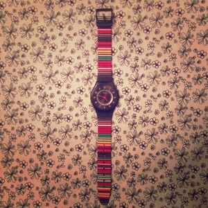 Never worn authentic Swatch watch