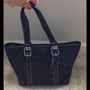 Authentic Black Coach bag