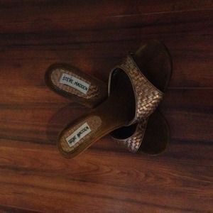 Steve Madden Copper Heels