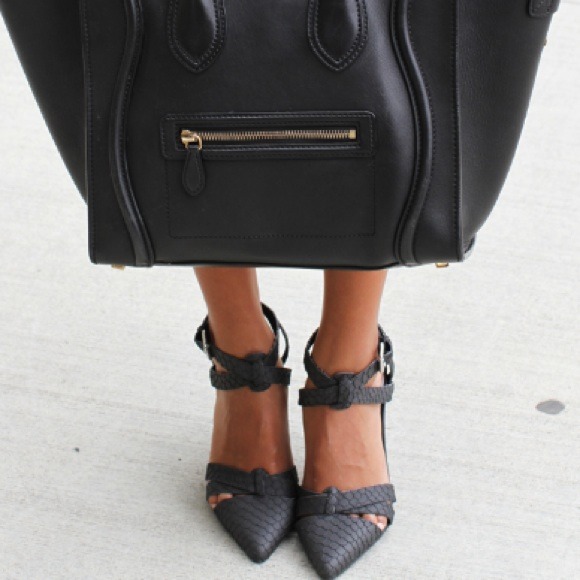 TILDON RISA Gladiator Sandal Croc Heels