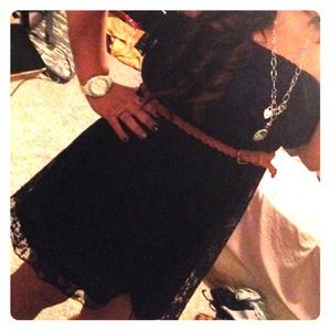 👢👗 Navy blue tub top Dress