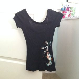 Lucy scoop back tshirt