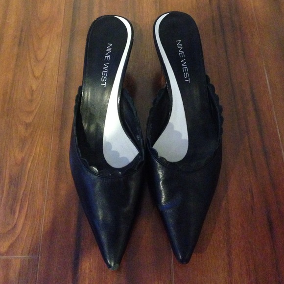 Nine West Black Low Heel