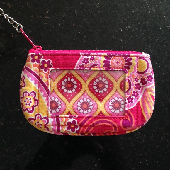 Vera Bradley Coin Case w/ ID Pocket