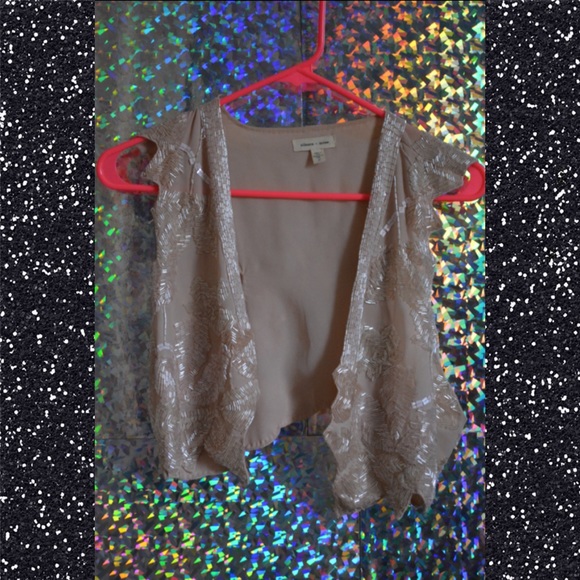 ✨SILENCE + NOISE BEADED VEST✨